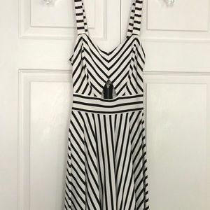 Black & White Stripe Dress
